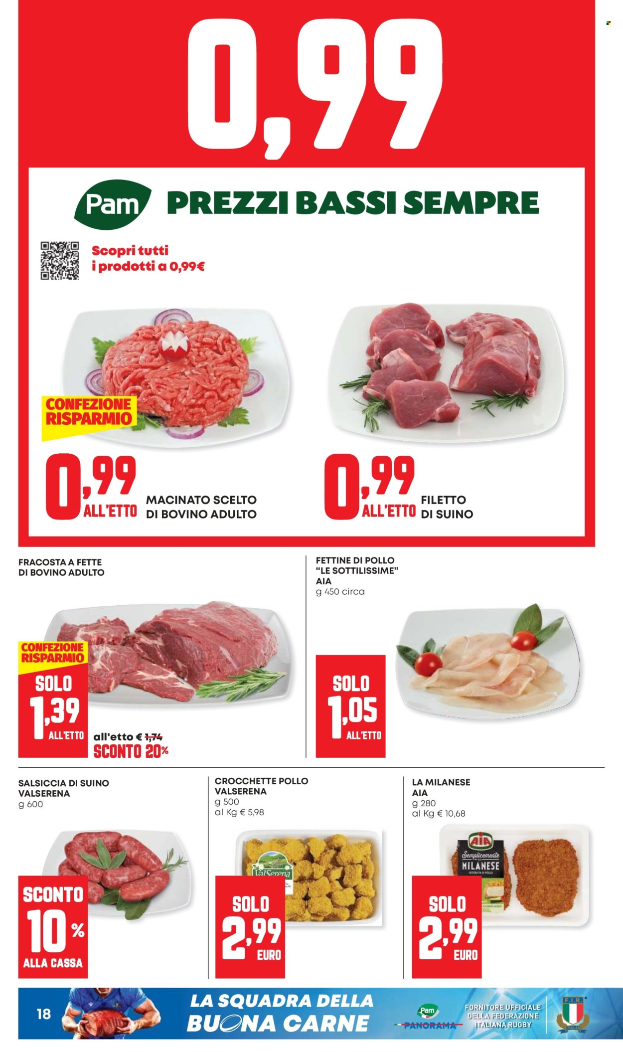 Volantino Pam Panorama - 18/6/2026 - 1/7/2026. Pagina 18