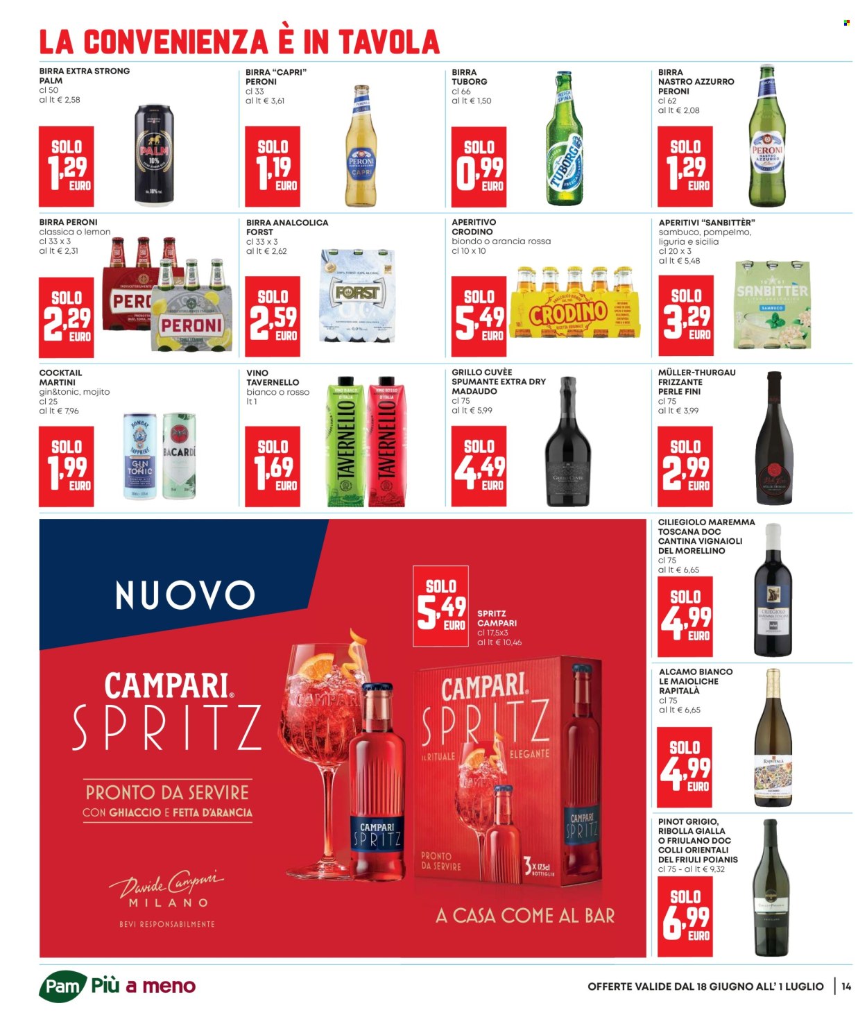 Volantino Pam Panorama - 18/6/2026 - 1/7/2026. Pagina 14