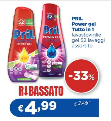 PRIL Power gel Tutto in 1