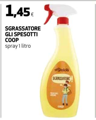 SGRASSATORE GLI SPESOTTI COOP