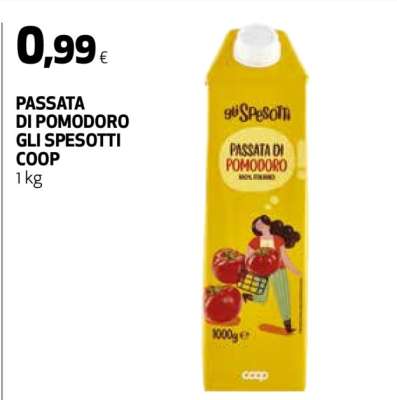 PASSATA DI POMODORO GLI SPESOTTI COOP