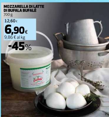 MOZZARELLA DI LATTE DI BUFALA BUFALÉ