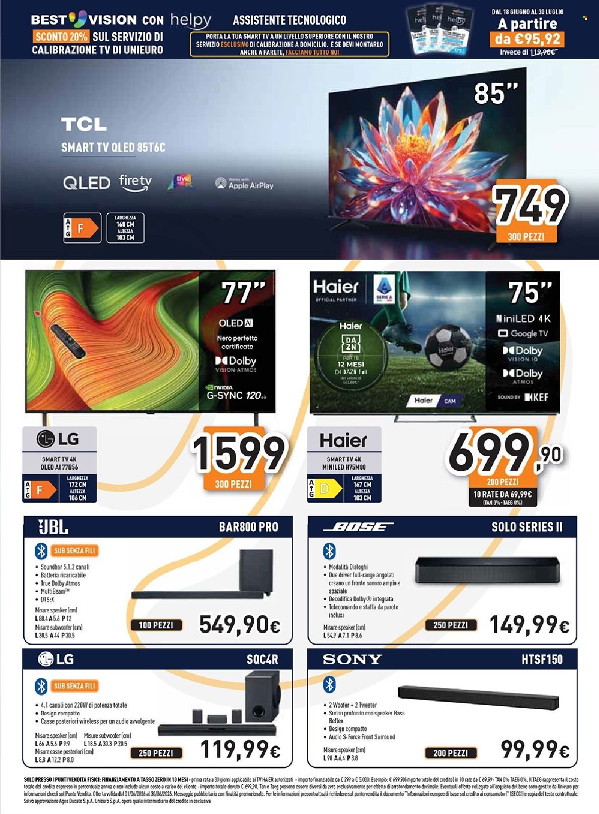 Leták Unieuro - 18.6.2026 - 25.6.2026. Strana 3