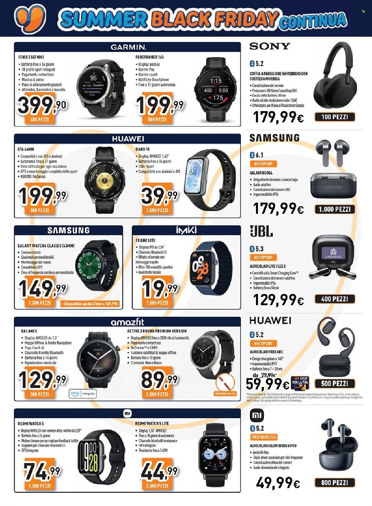 Volantino Unieuro - 18/6/2026 - 25/6/2026. Pagina 10