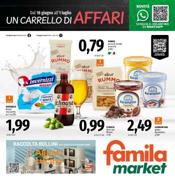 Volantino Famila - 18/6/2026 - 1/7/2026.