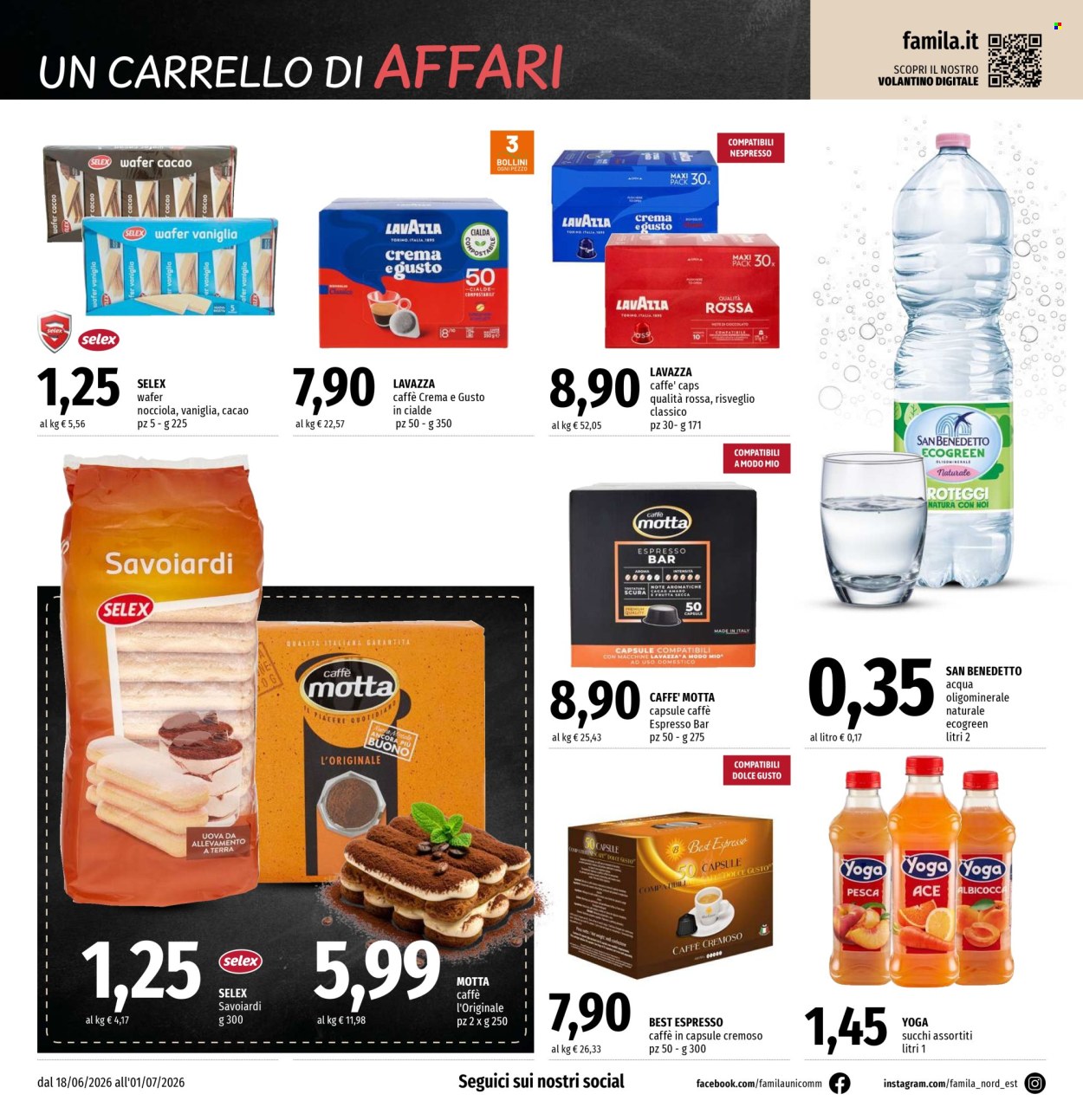 Volantino Famila - 18/6/2026 - 1/7/2026. Pagina 14