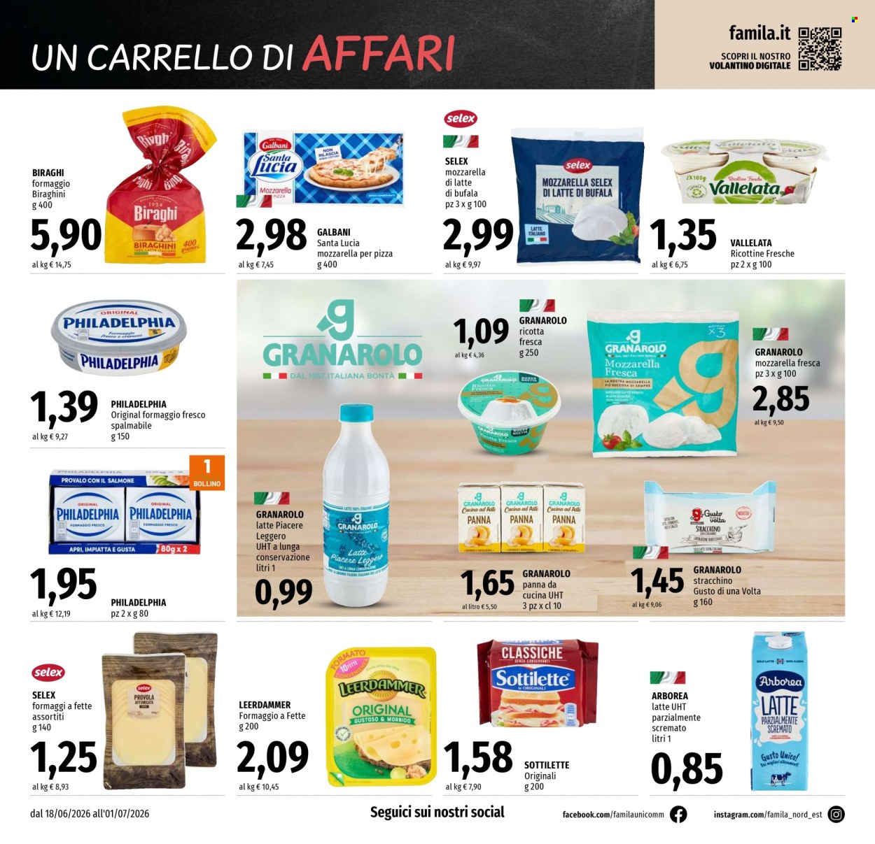 Volantino Famila - 18/6/2026 - 1/7/2026. Pagina 6