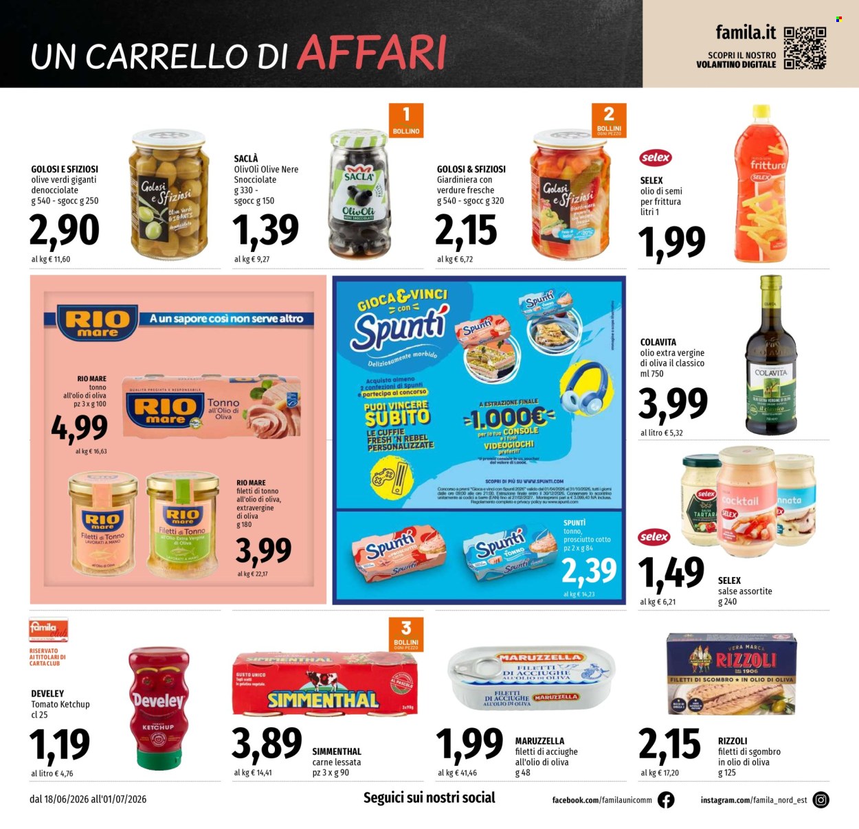 Volantino Famila - 18/6/2026 - 1/7/2026. Pagina 10