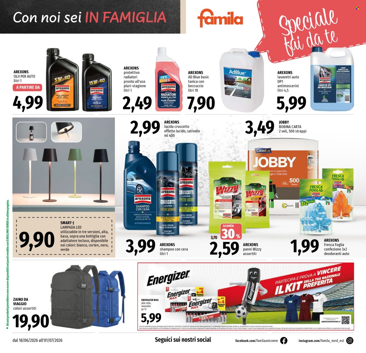 Volantino Famila - 18/6/2026 - 1/7/2026. Pagina 26