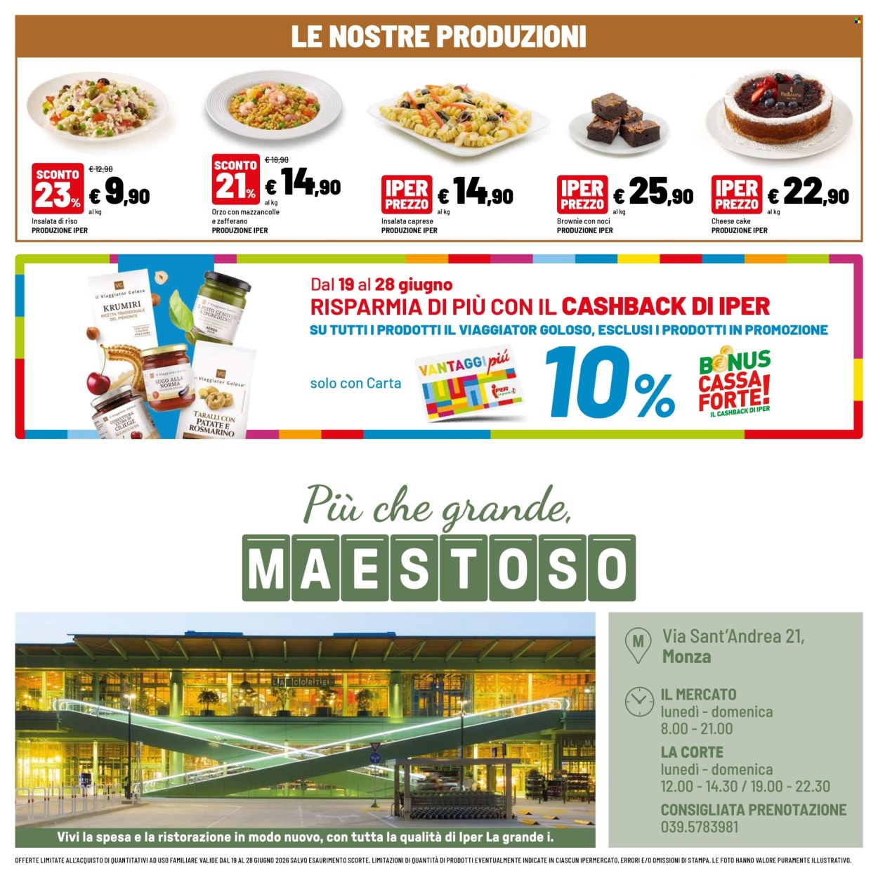 Volantino Iper, La grande i - 19/6/2026 - 28/6/2026. Pagina 16