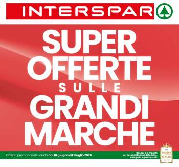 Volantino Interspar - 18/6/2026 - 1/7/2026.
