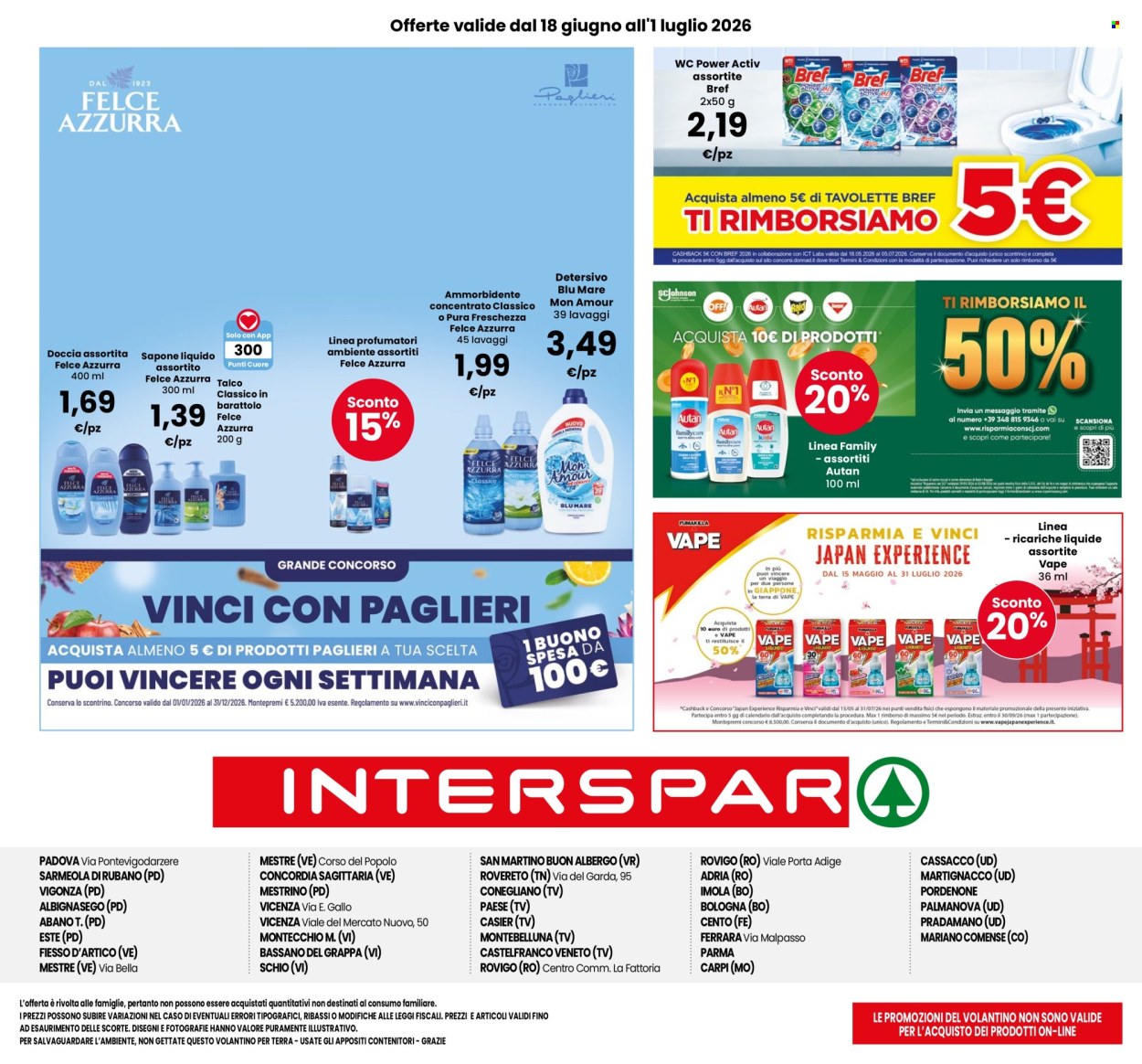 Leták Interspar - 18.6.2026 - 1.7.2026. Strana 12