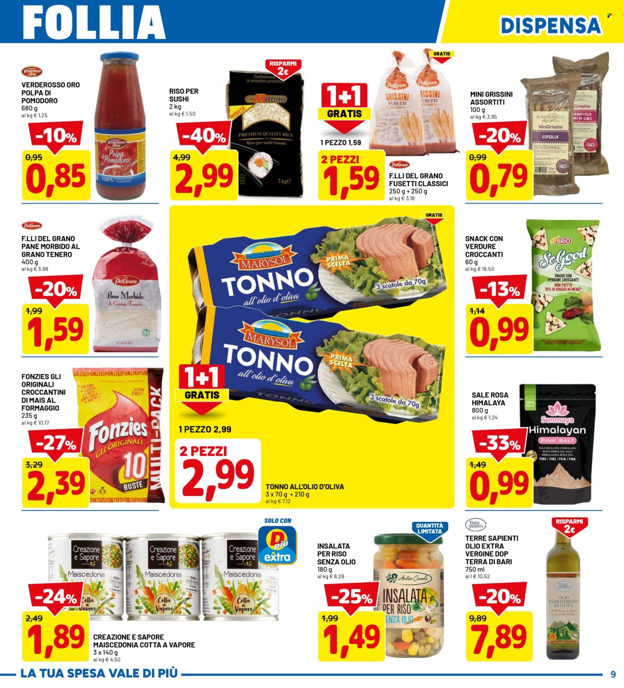 Volantino Dpiù - 22/6/2026 - 5/7/2026. Pagina 9