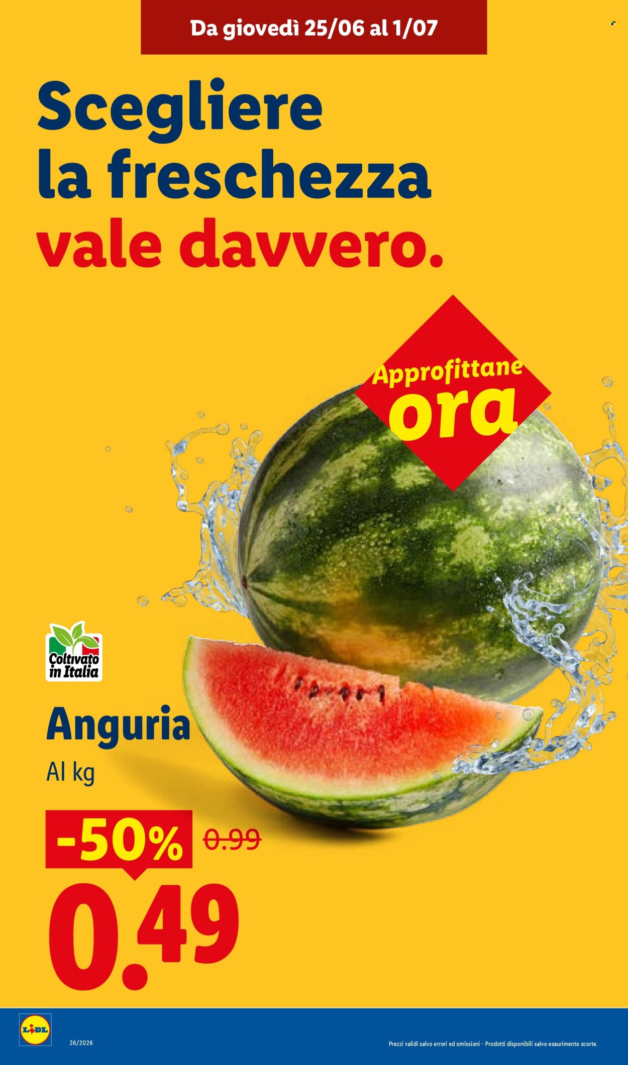 Leták Lidl - 25.6.2026 - 1.7.2026. Strana 6