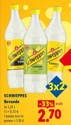 Schweppes Bevande