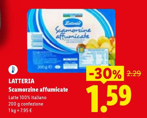 LATTERIA Scamorza affumicate