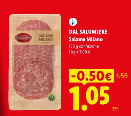 Dal Salumiere Salame Milano