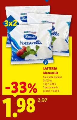 LATTERIA Mozzarella