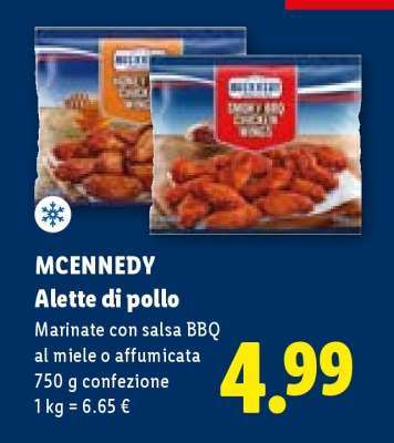 MCENNEDY Alette di pollo