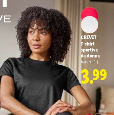 CRIVIT T-shirt sportiva da donna