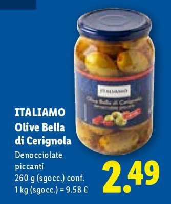 Italiamo Olive Bella di Cerignola