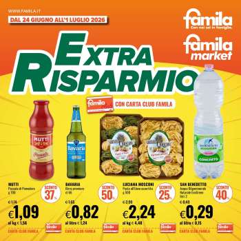 Volantino Famila - 24/6/2026 - 1/7/2026.