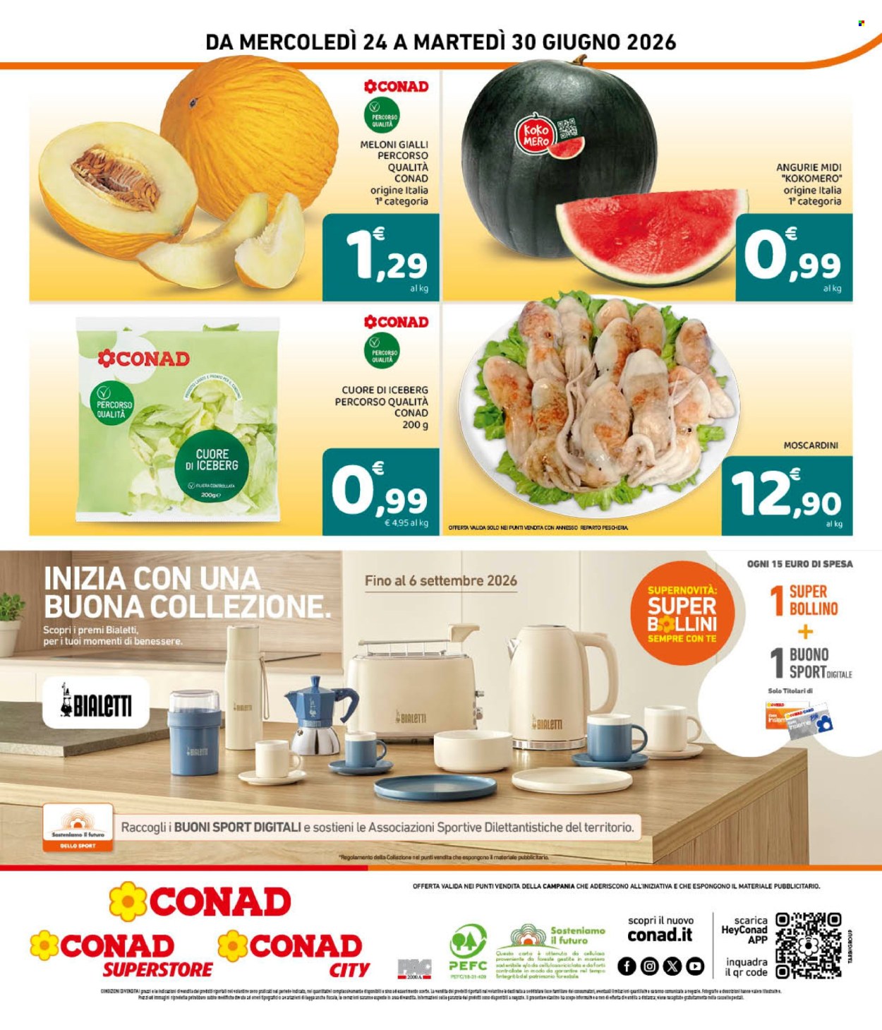 Volantino Conad - 24/6/2026 - 30/6/2026. Pagina 8