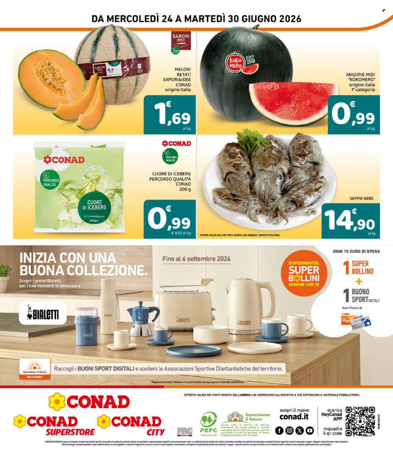 Volantino Conad - 24/6/2026 - 30/6/2026. Pagina 8