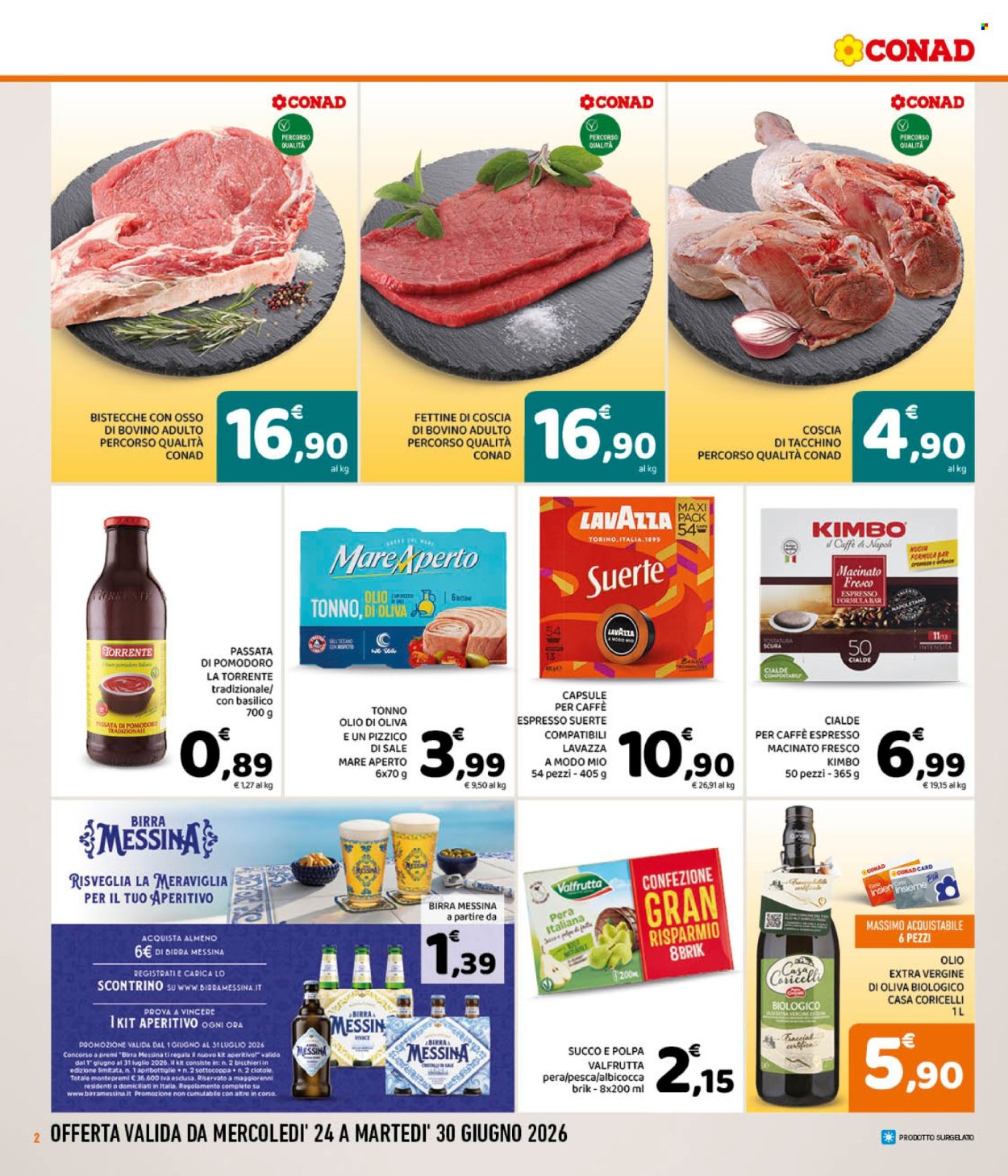 Volantino Conad - 24/6/2026 - 30/6/2026. Pagina 2
