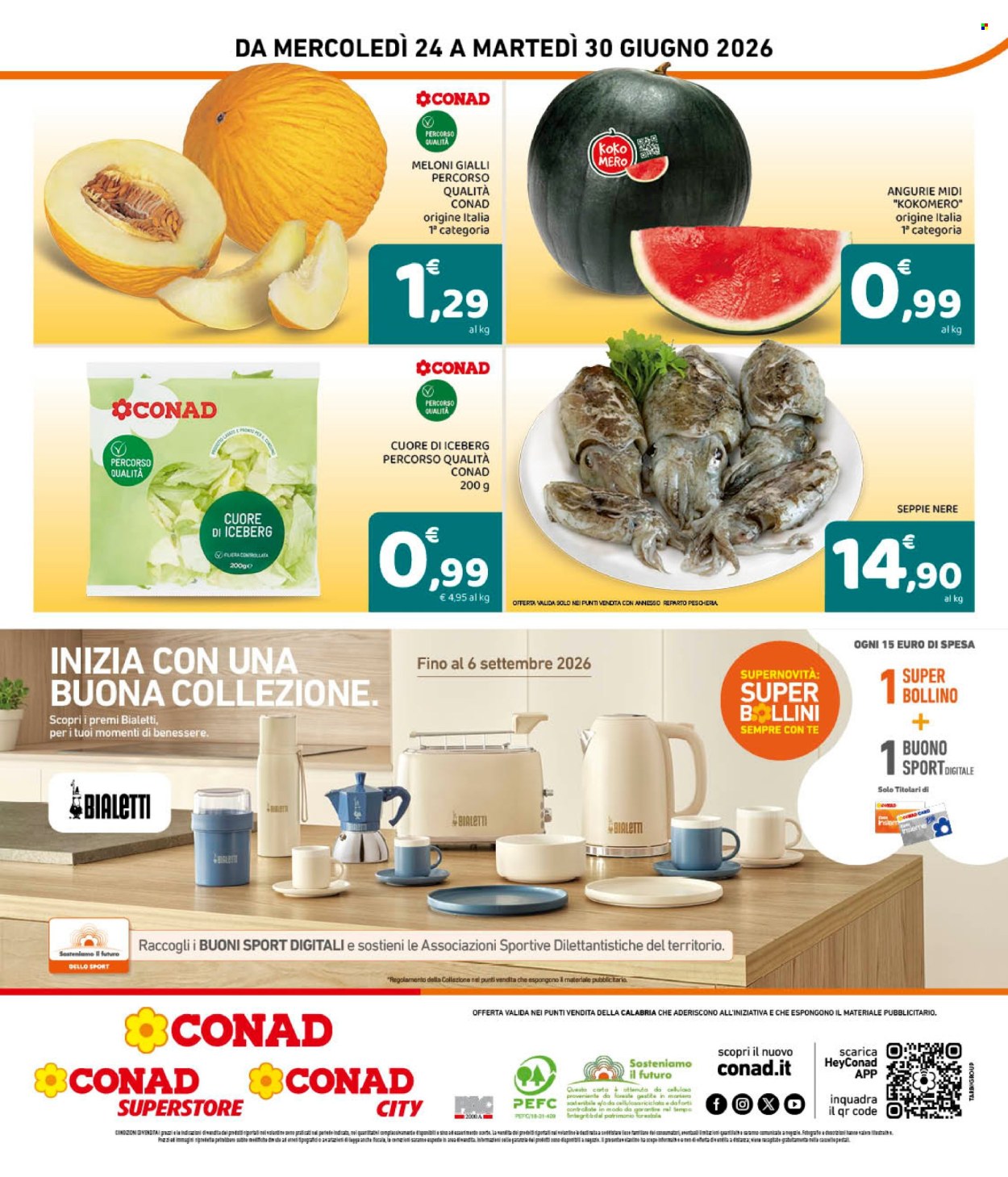 Volantino Conad - 24/6/2026 - 30/6/2026. Pagina 8