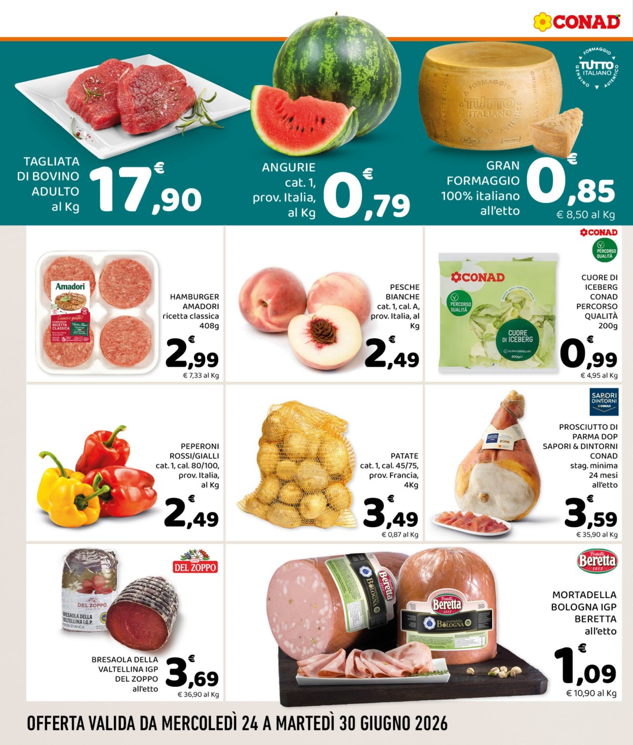 Volantino Conad - 24/6/2026 - 30/6/2026. Pagina 2