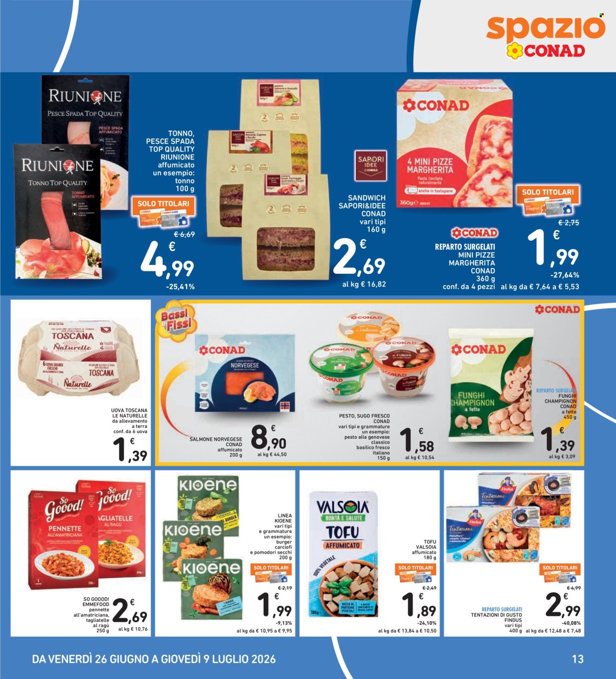 Volantino Spazio Conad - 26/6/2026 - 9/7/2026. Pagina 13
