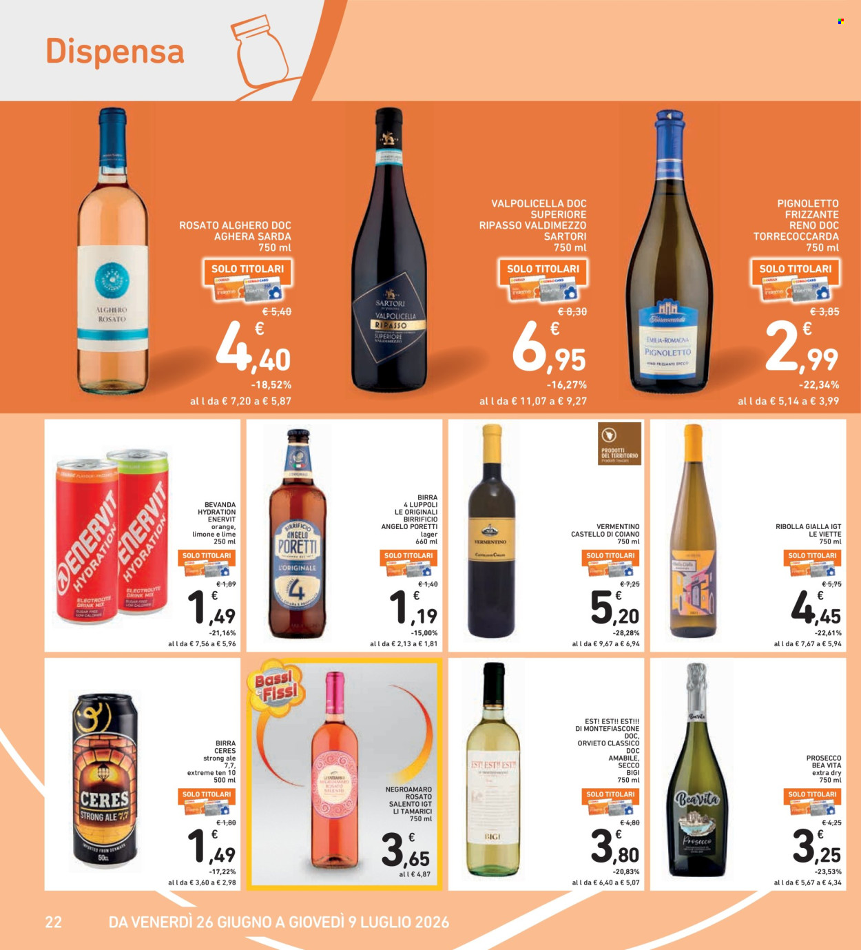 Volantino Spazio Conad - 26/6/2026 - 9/7/2026. Pagina 22