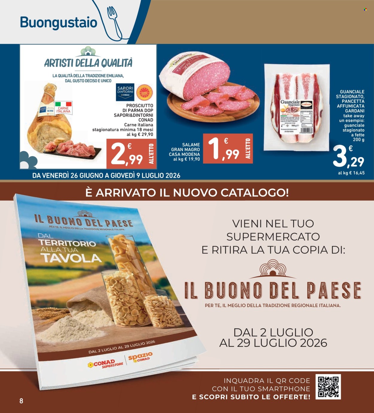 Volantino Spazio Conad - 26/6/2026 - 9/7/2026. Pagina 8