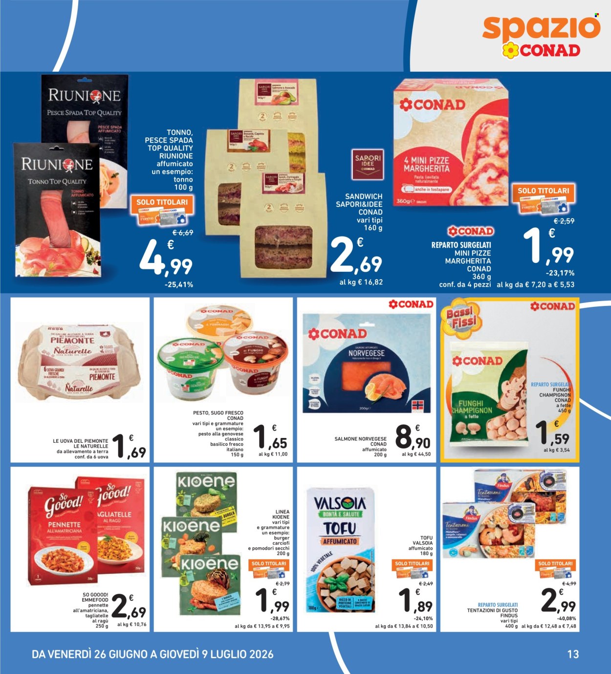 Volantino Spazio Conad - 26/6/2026 - 9/7/2026. Pagina 13