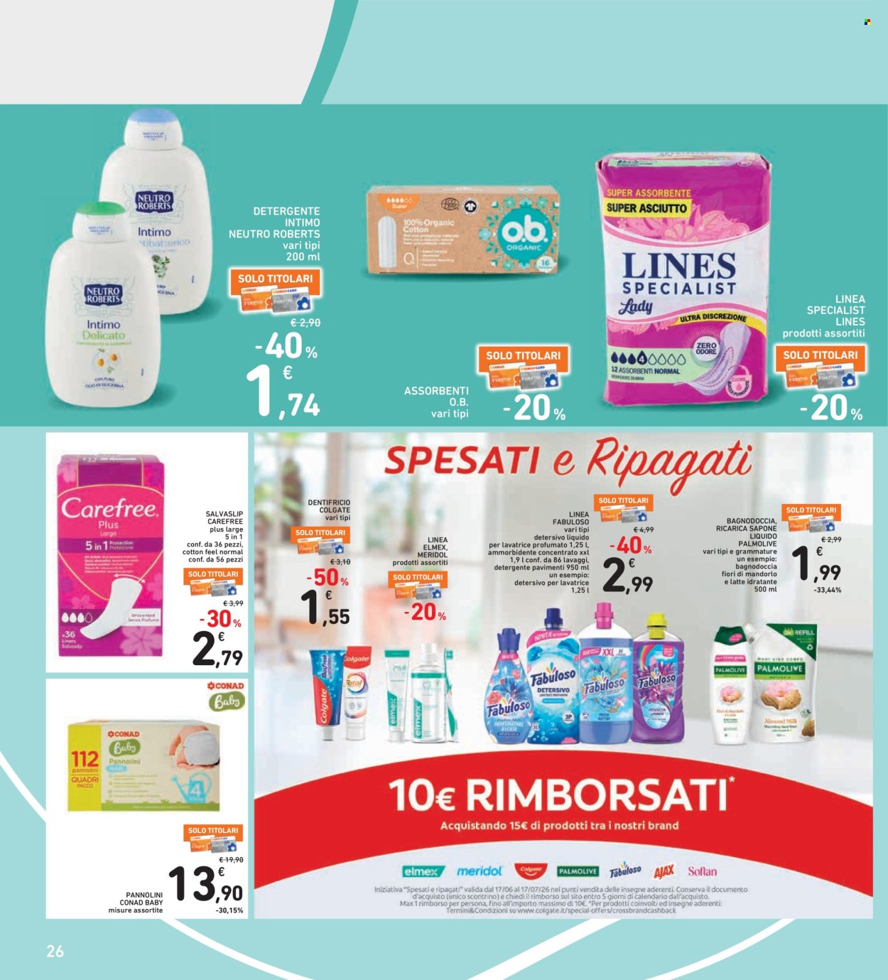 Volantino Spazio Conad - 26/6/2026 - 9/7/2026. Pagina 26