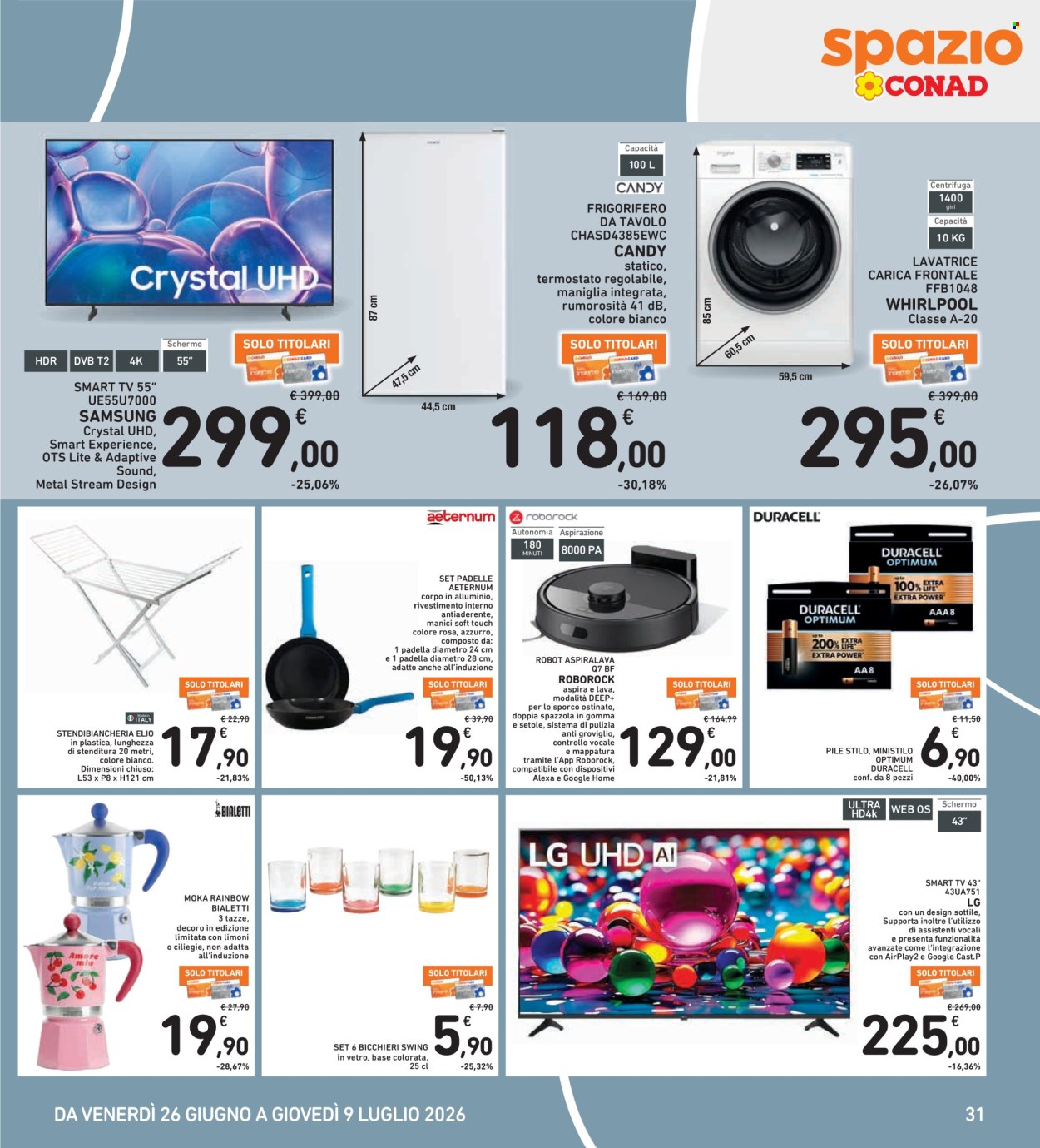 Volantino Spazio Conad - 26/6/2026 - 9/7/2026. Pagina 31