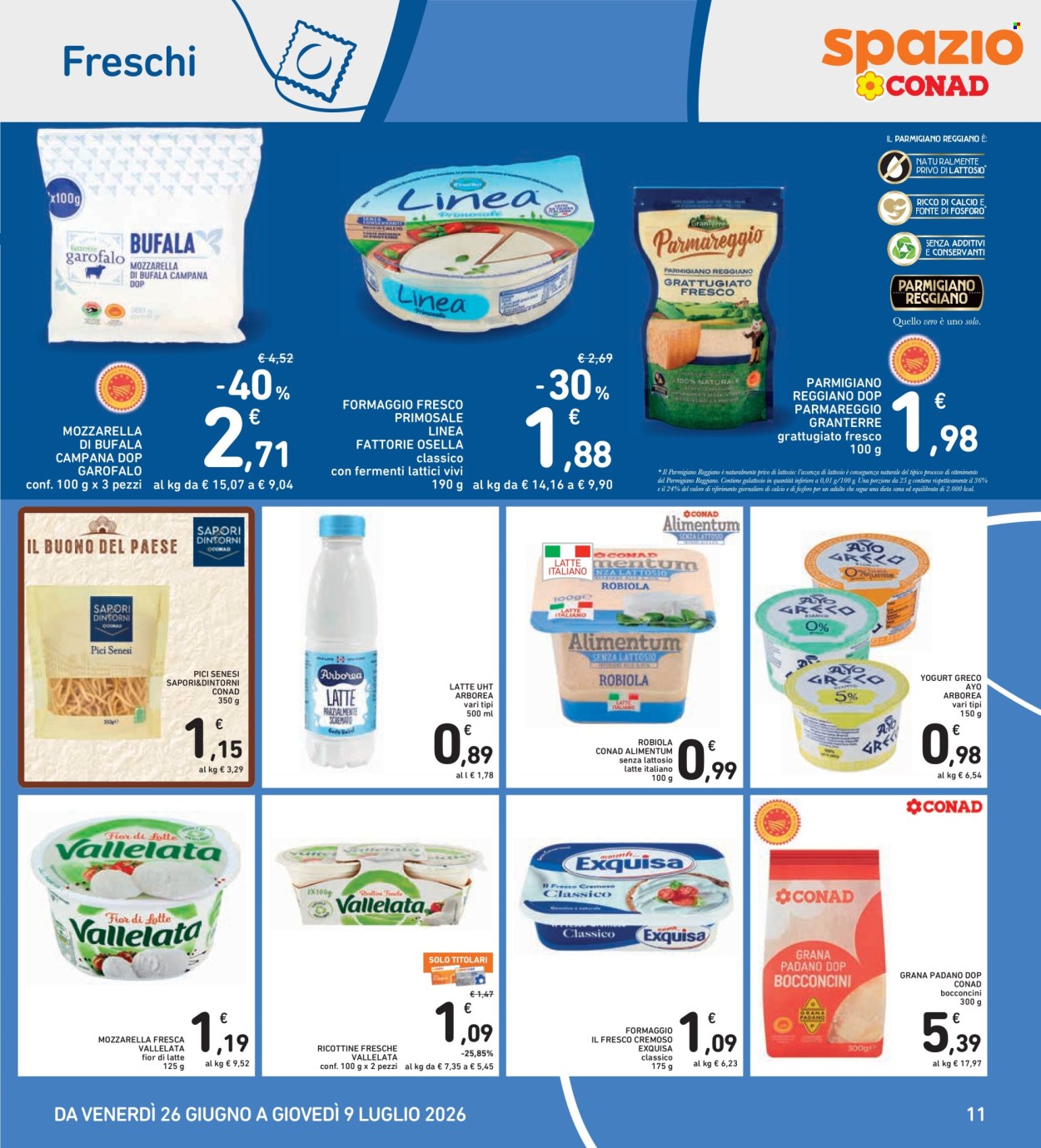 Volantino Spazio Conad - 26/6/2026 - 9/7/2026. Pagina 11