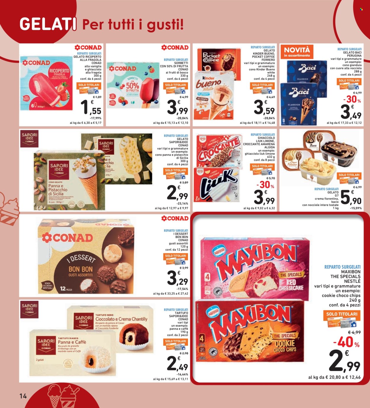 Volantino Spazio Conad - 26/6/2026 - 9/7/2026. Pagina 14