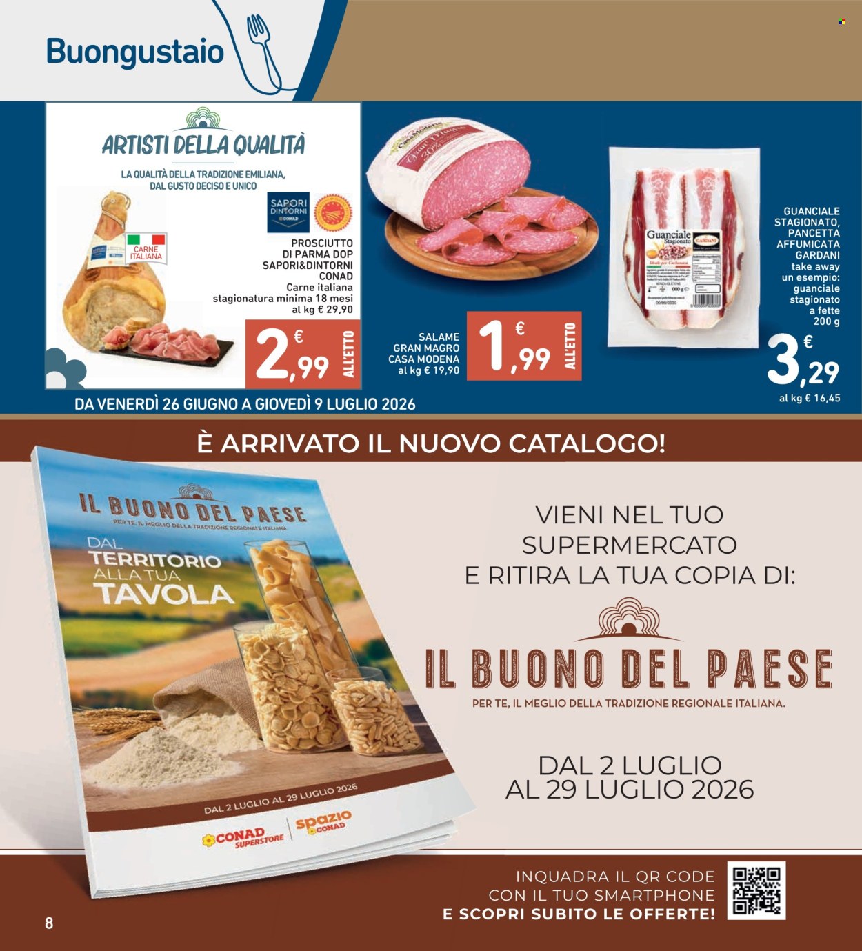 Volantino Spazio Conad - 26/6/2026 - 9/7/2026. Pagina 8