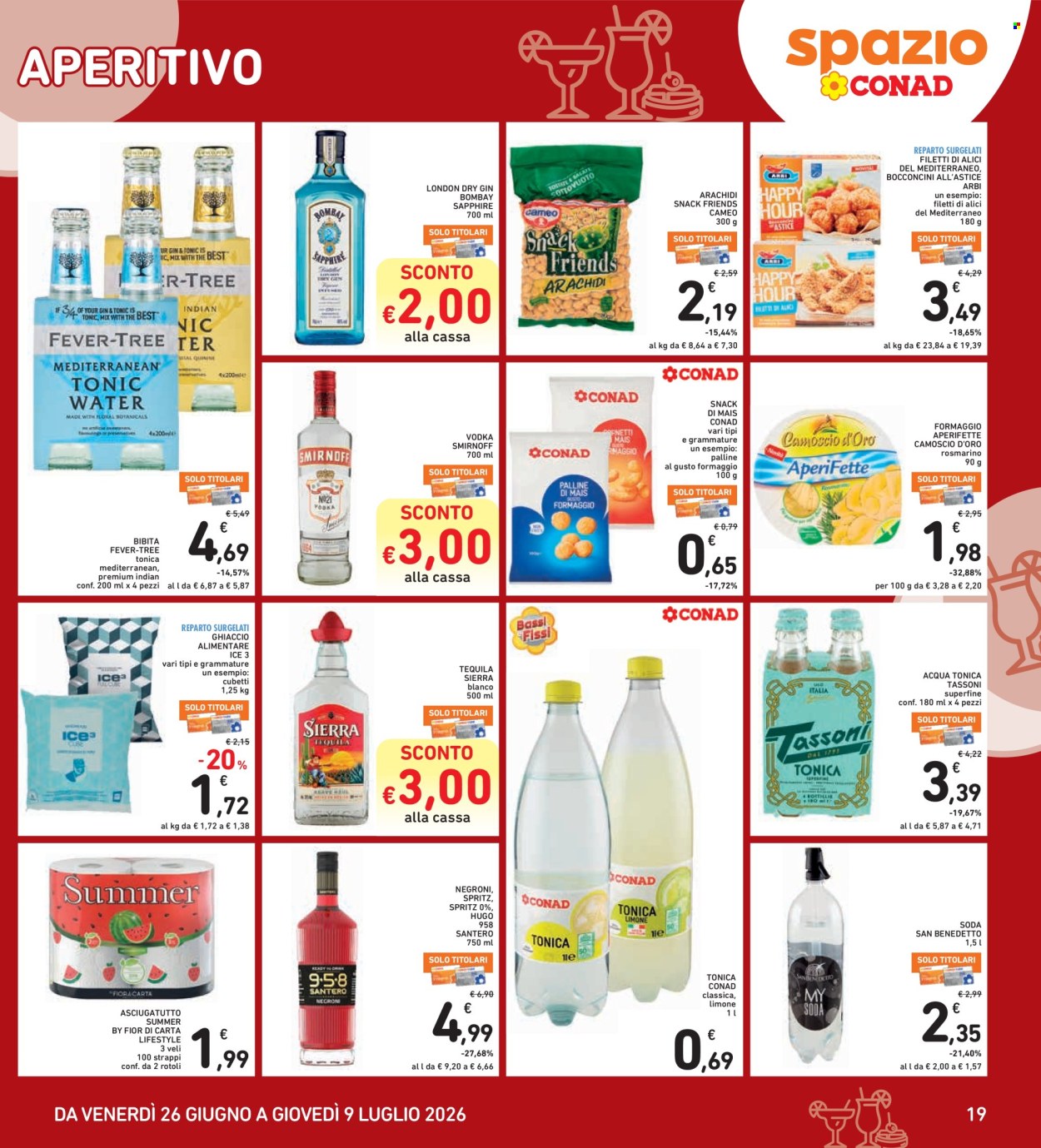 Leták Spazio Conad - 26.6.2026 - 9.7.2026. Strana 19
