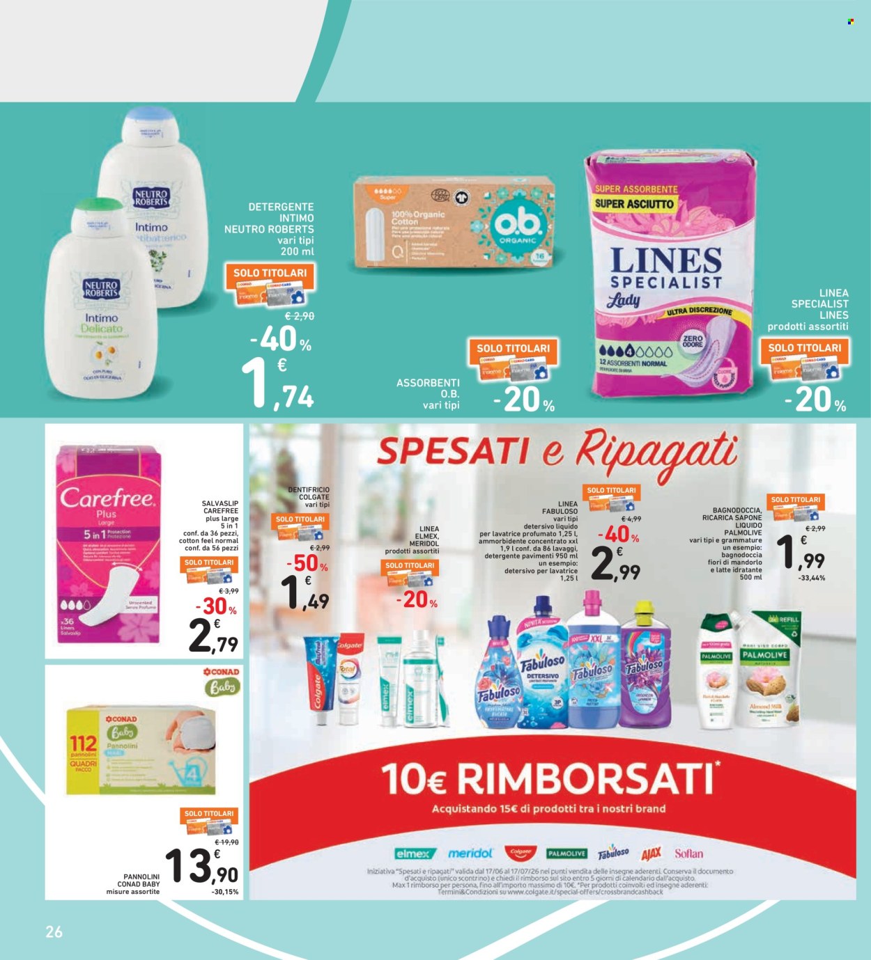 Leták Spazio Conad - 26.6.2026 - 9.7.2026. Strana 26