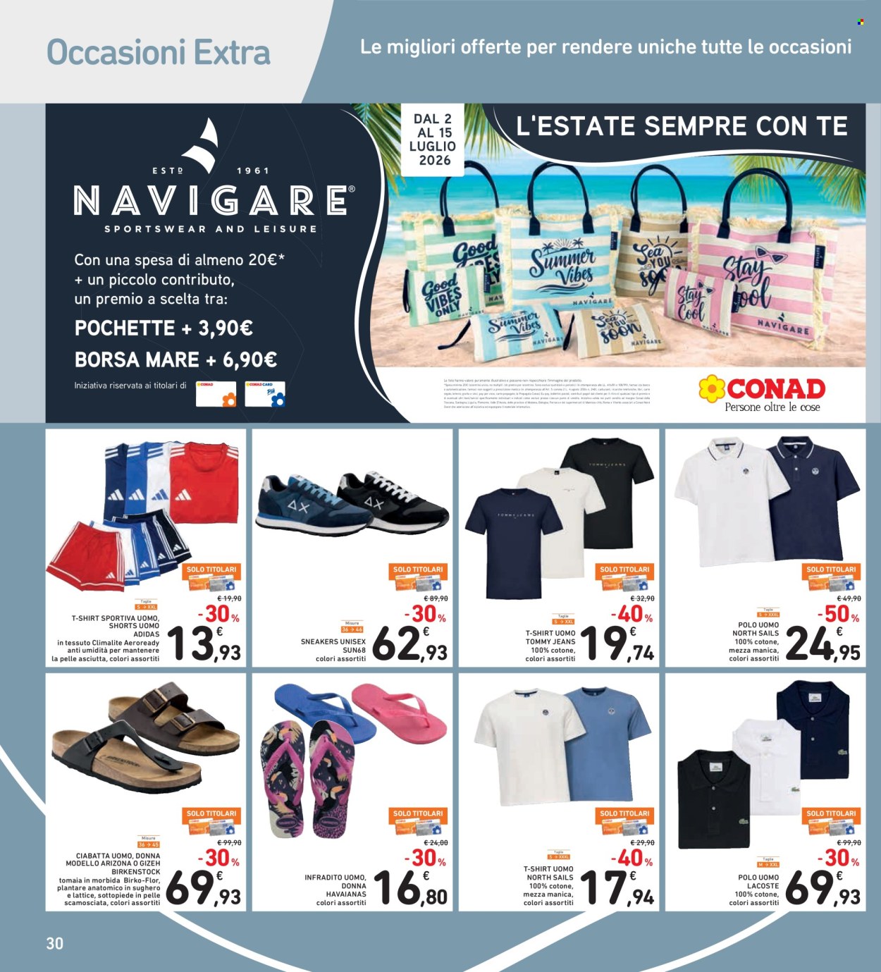 Leták Spazio Conad - 26.6.2026 - 9.7.2026. Strana 30