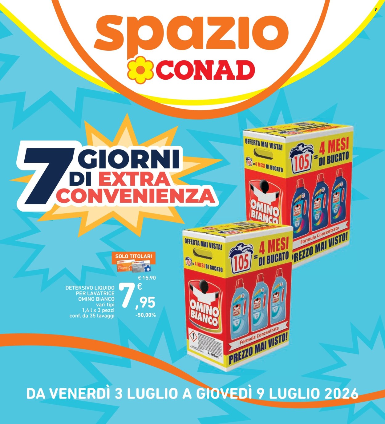 Leták Spazio Conad - 26.6.2026 - 9.7.2026. Strana 35