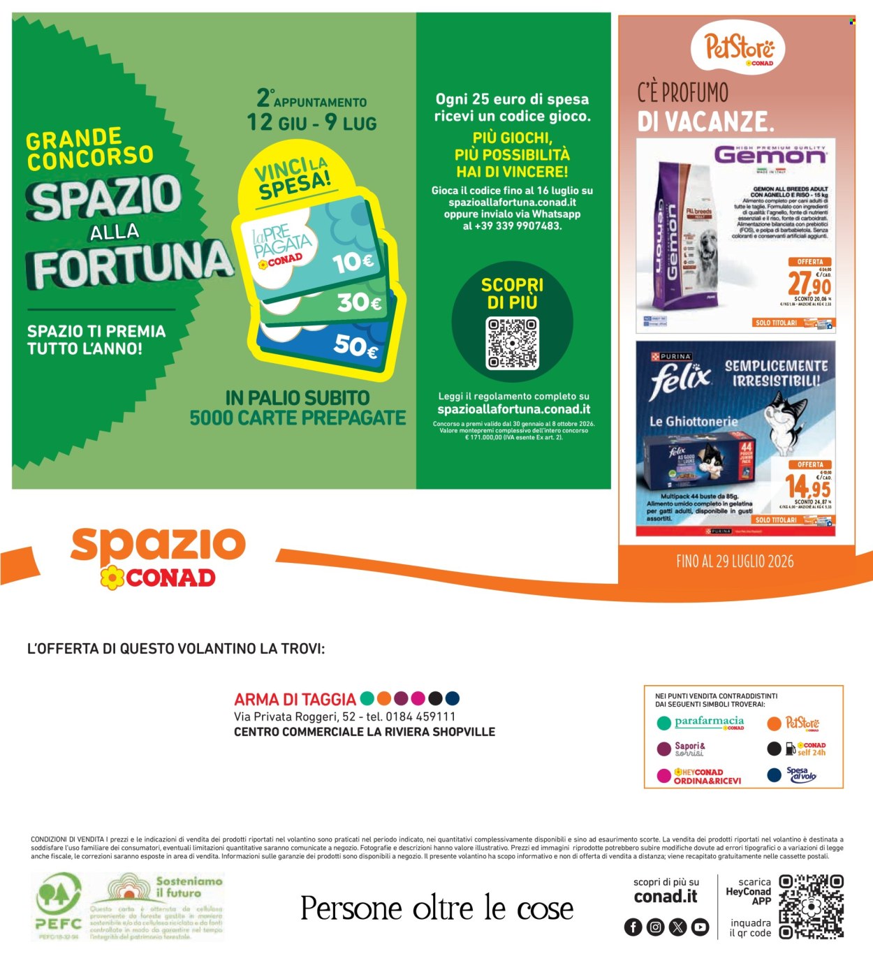 Volantino Spazio Conad - 26/6/2026 - 9/7/2026. Pagina 40