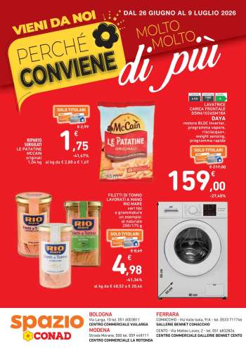 Volantino Spazio Conad - 26/6/2026 - 9/7/2026.