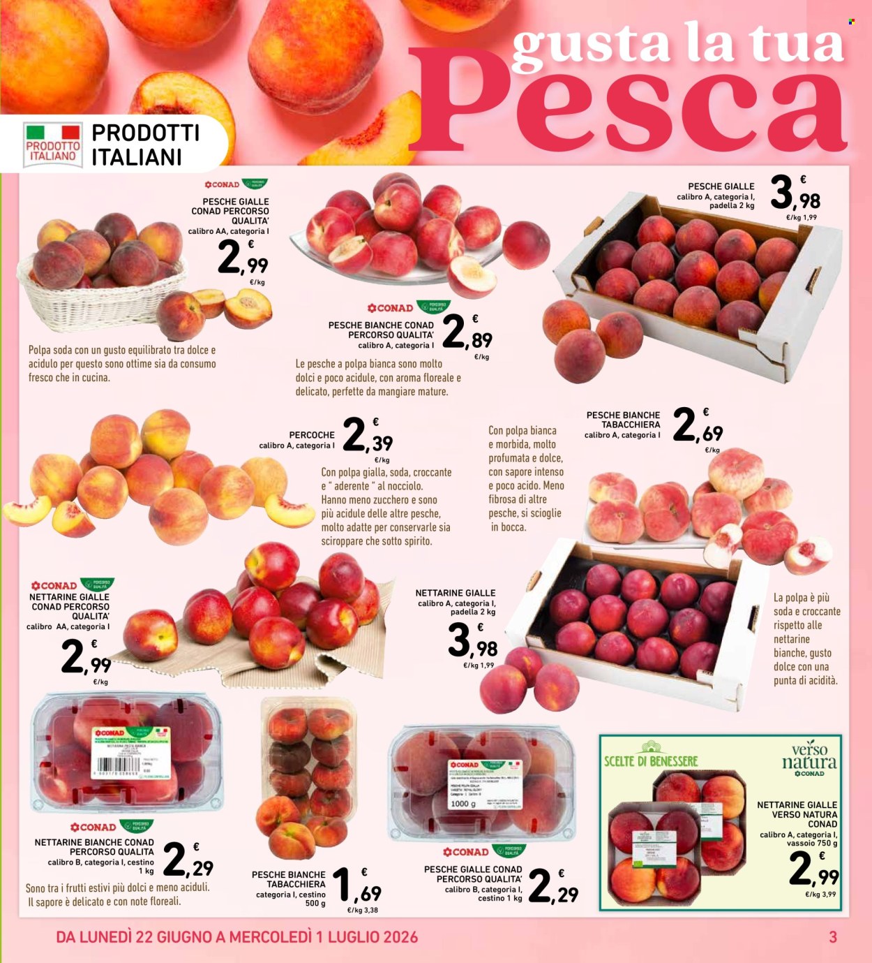 Volantino Spazio Conad - 22/6/2026 - 1/7/2026. Pagina 3