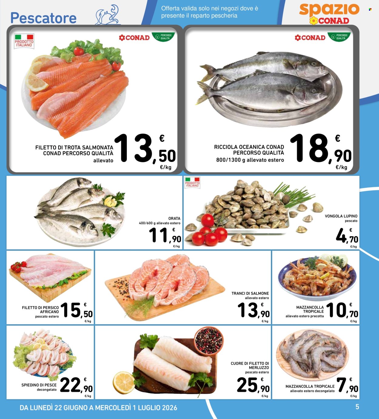 Volantino Spazio Conad - 22/6/2026 - 1/7/2026. Pagina 5