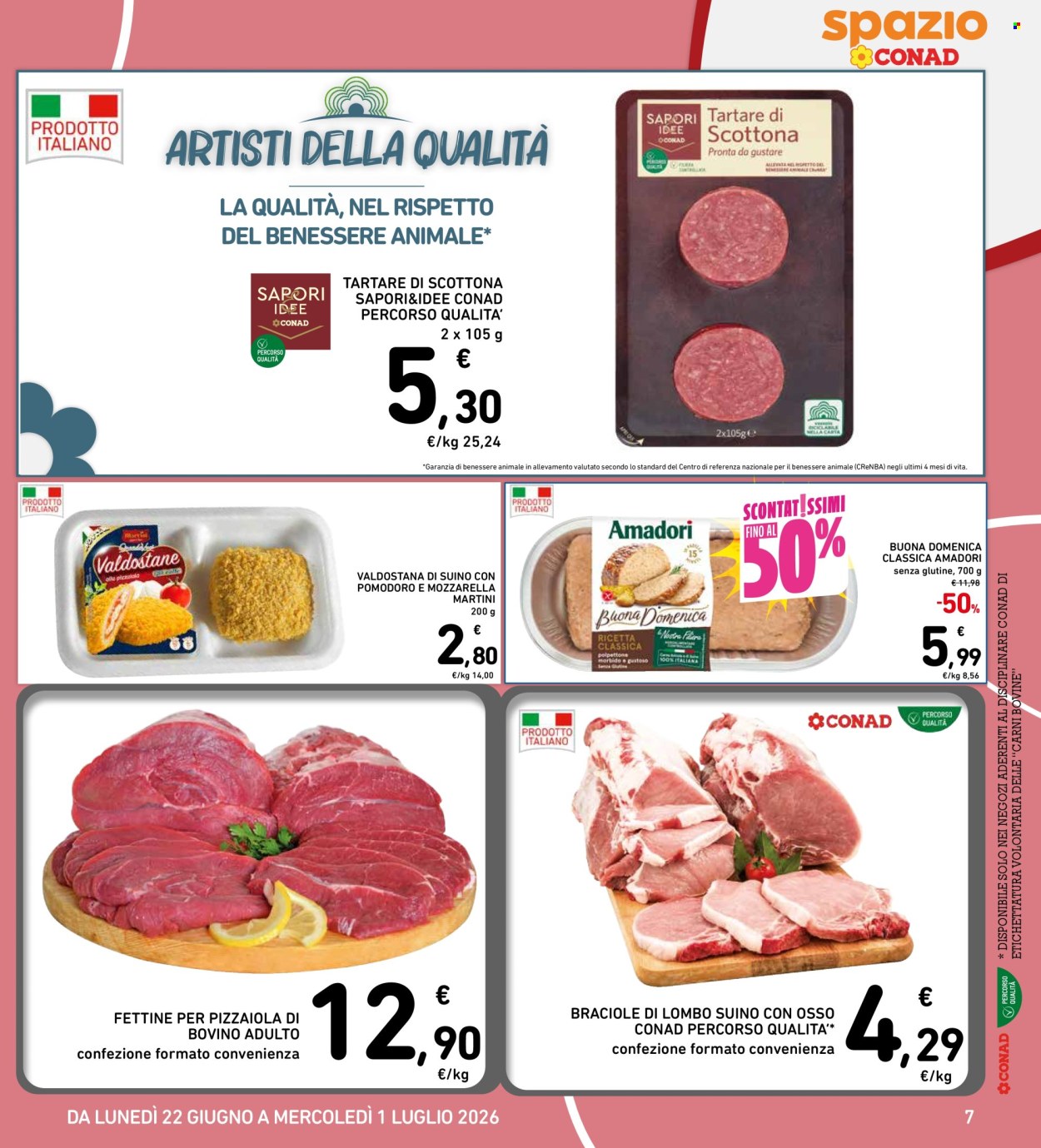 Volantino Spazio Conad - 22/6/2026 - 1/7/2026. Pagina 7