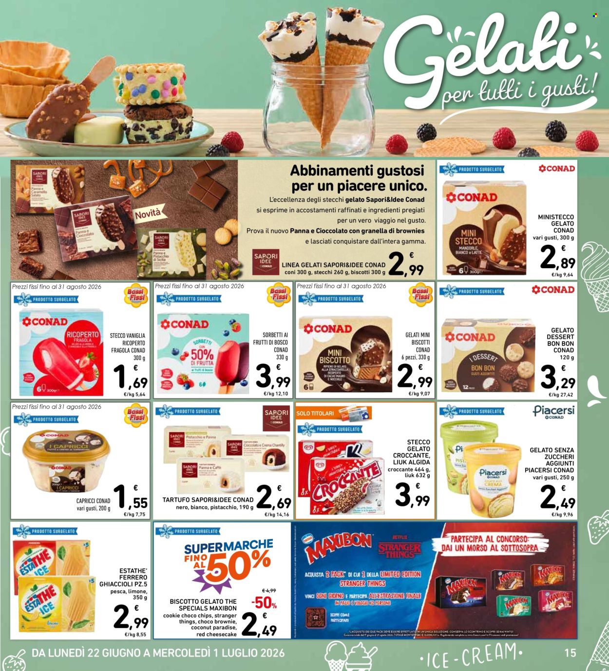 Volantino Spazio Conad - 22/6/2026 - 1/7/2026. Pagina 15